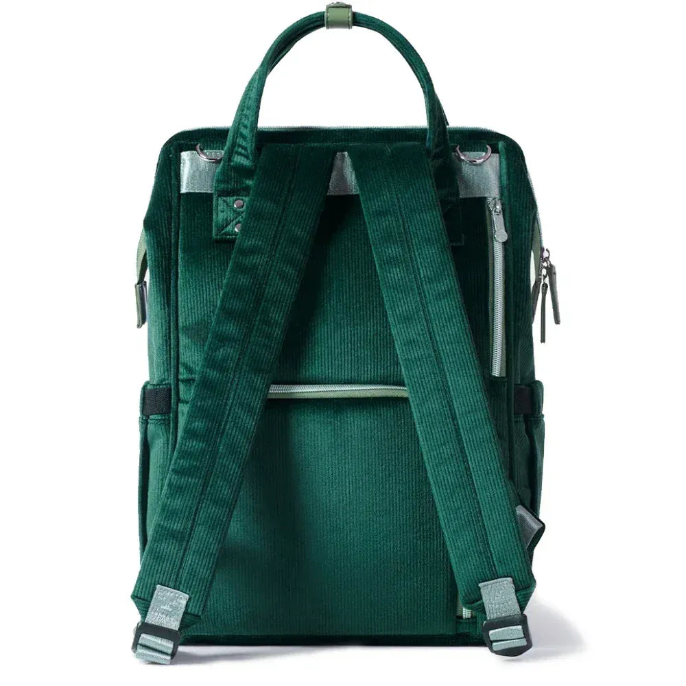 Sac à Dos à Langer Sac à Langer Velours Grande Capacité avec Porte-Biberons Isothermes