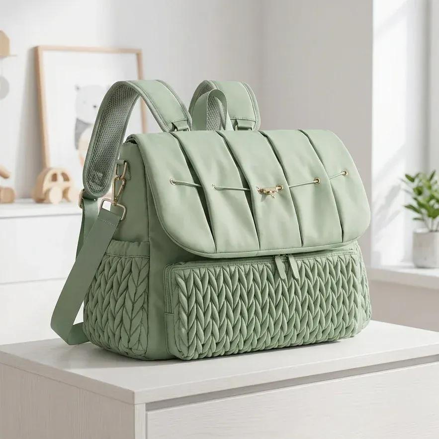 Sac à Dos à Langer Beau Sac à Langer Design Grande Capacité avec Tapis de Change