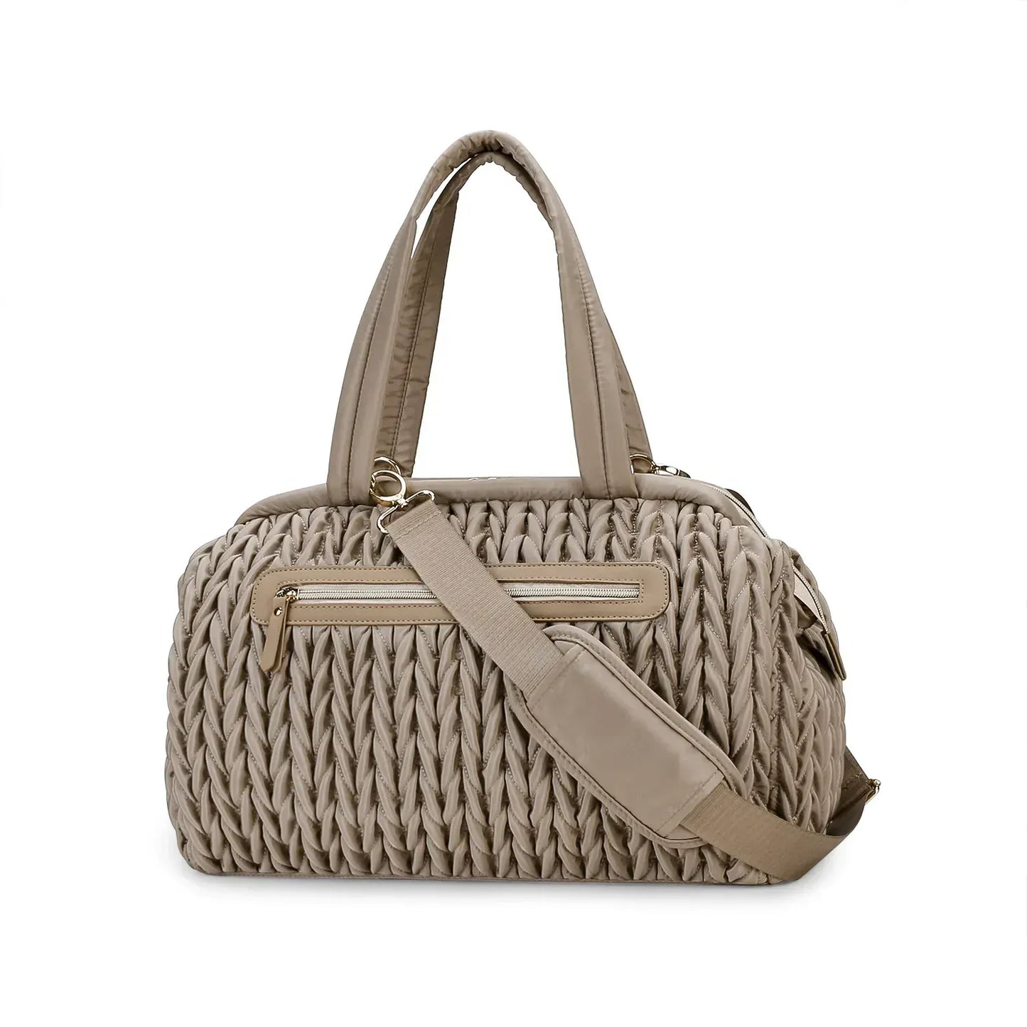 Sac à Lange à Bandoulière Grand Sac à Langer Grande Capacité avec Organisation Intelligente
