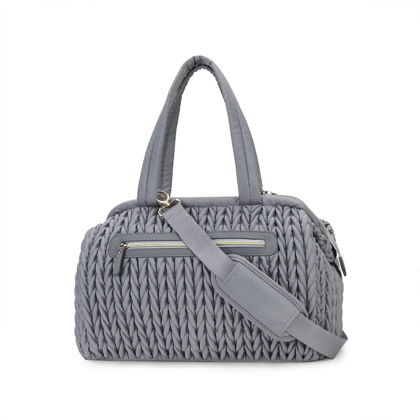 Sac à Lange à Bandoulière Grand Sac à Langer Grande Capacité avec Organisation Intelligente