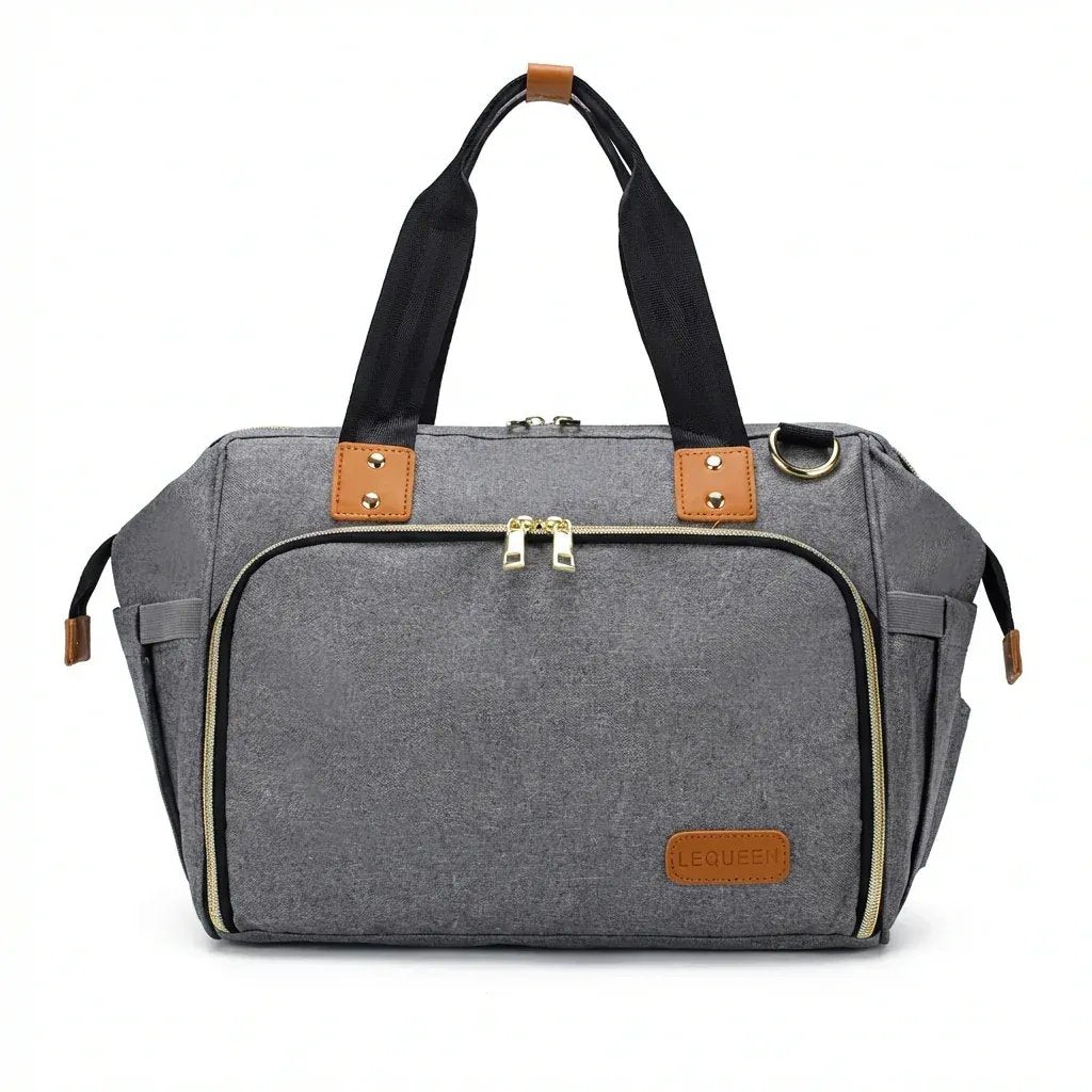 Sac à Lange à Bandoulière Sac à Langer avec Tapis de Change – Sac à Langer Bébé Pratique et Waterproof
