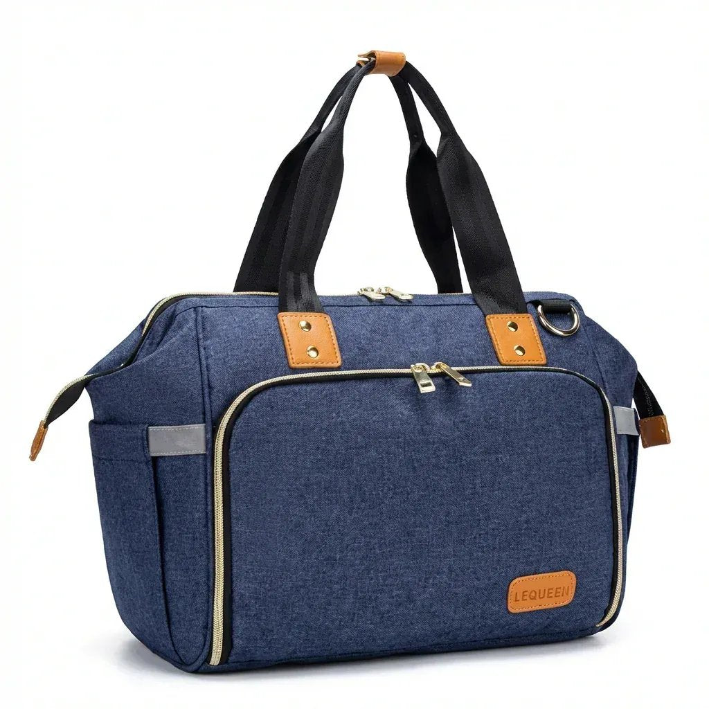 Sac à Lange à Bandoulière Sac à Langer avec Tapis de Change – Sac à Langer Bébé Pratique et Waterproof