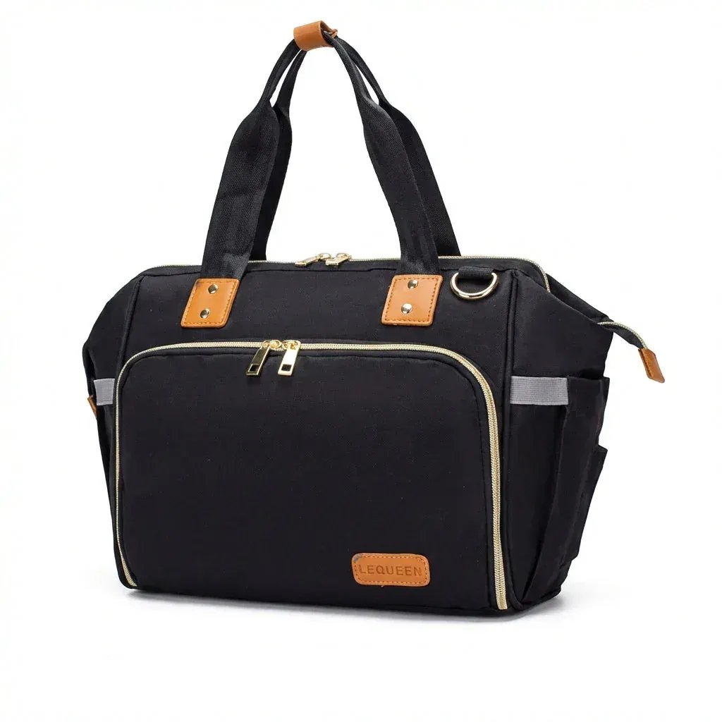 Sac à Lange à Bandoulière Sac à Langer avec Tapis de Change – Sac à Langer Bébé Pratique et Waterproof