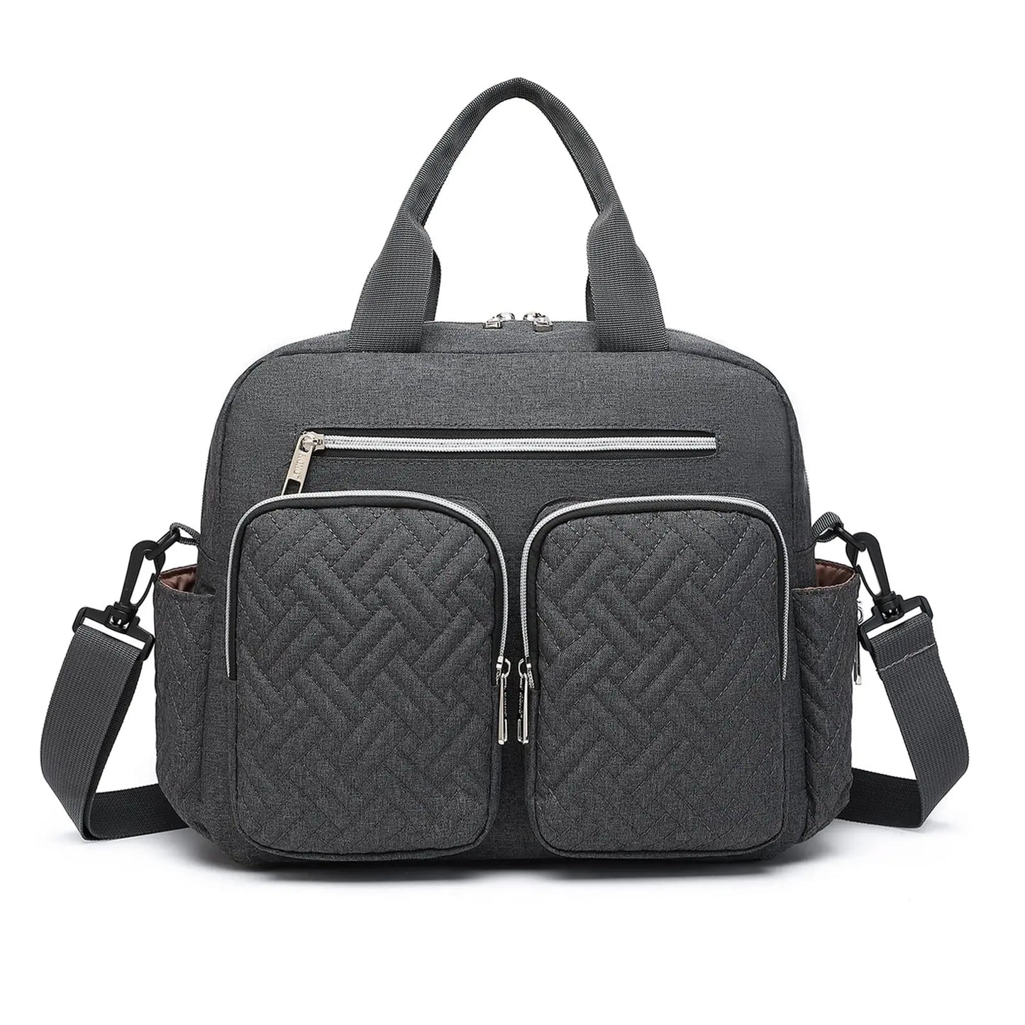 Sac à Lange à Bandoulière Sac à Langer Compact – Signature Care™ - Léger, Déperlant & Ultra Organisé