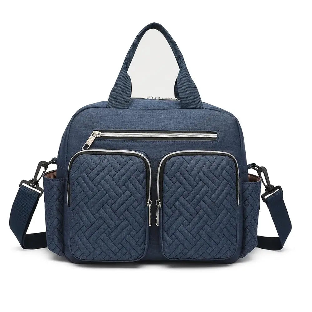 Sac à Lange à Bandoulière Sac à Langer Compact – Signature Care™ - Léger, Déperlant & Ultra Organisé