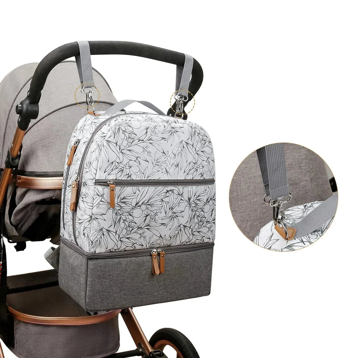 Sac à Dos à Langer Sac à Langer Compartiment – Pratique, Étanche et Grande Capacité