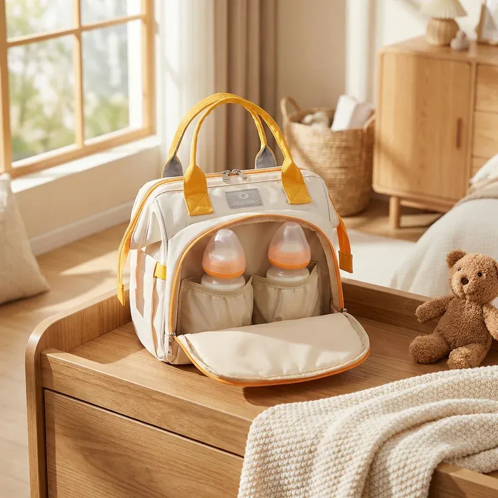 Sac à Lange à Bandoulière Sac à Langer Élégant – Le parfait équilibre entre style et fonctionnalité