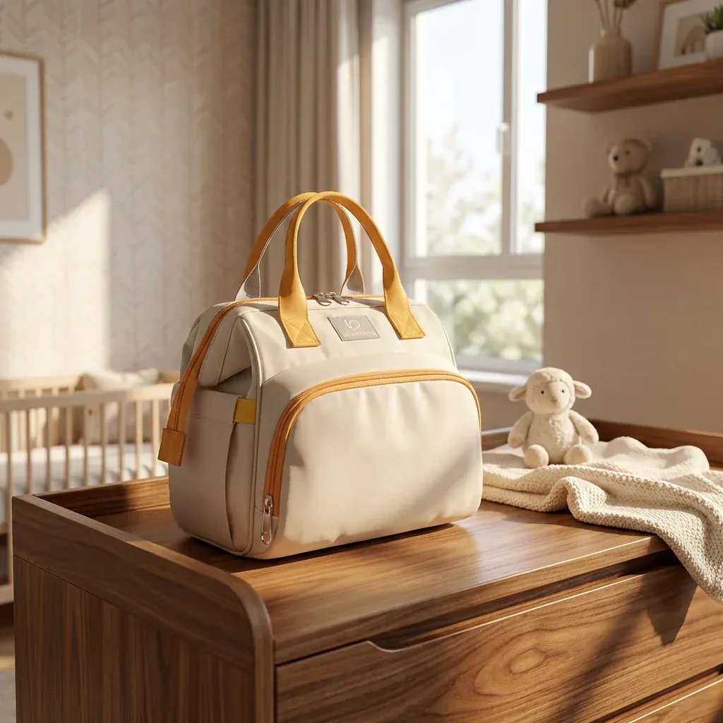 Sac à Lange à Bandoulière Sac à Langer Élégant – Le parfait équilibre entre style et fonctionnalité