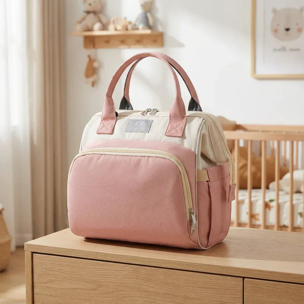 Sac à Lange à Bandoulière Sac à Langer Élégant – Le parfait équilibre entre style et fonctionnalité