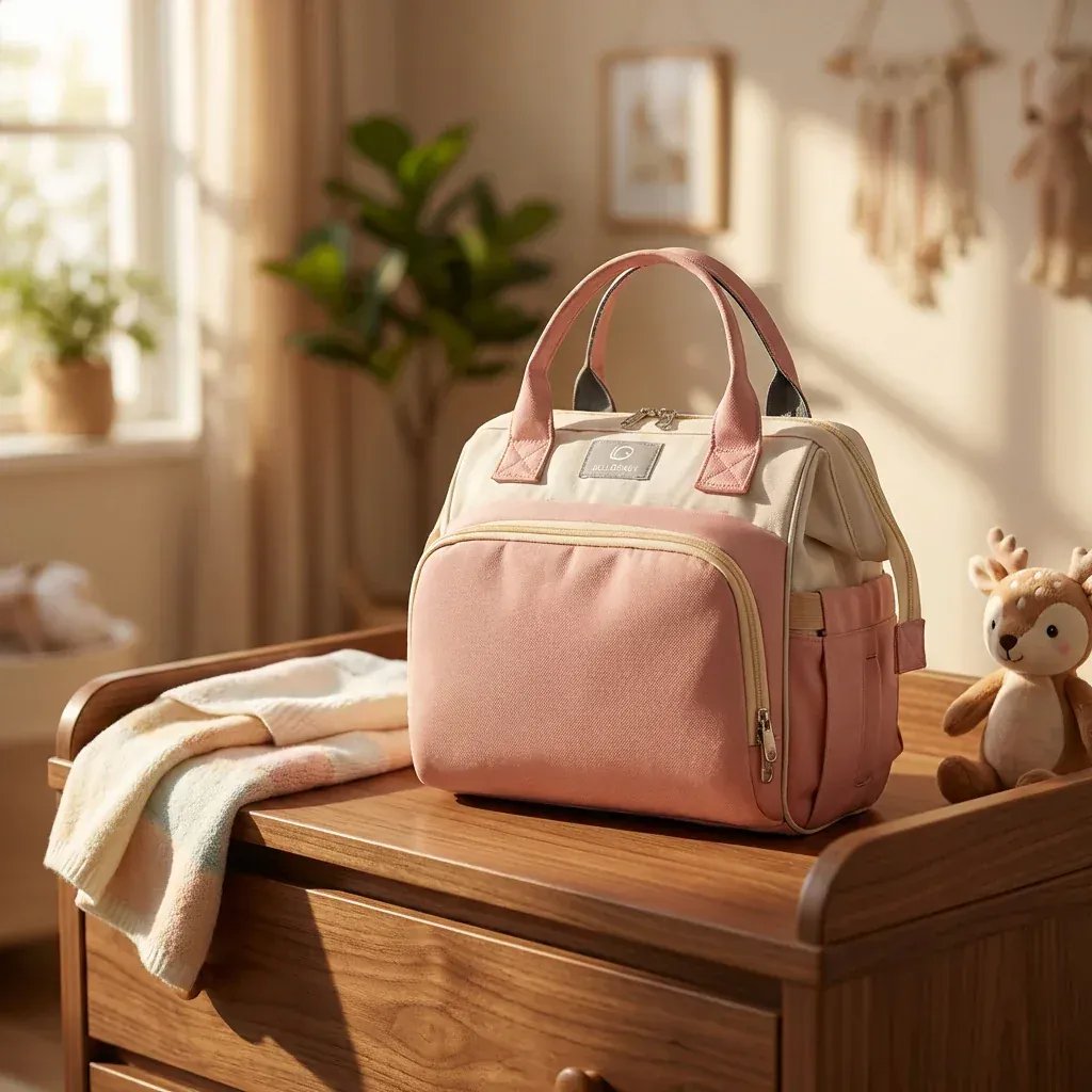 Sac à Lange à Bandoulière Sac à Langer Élégant – Le parfait équilibre entre style et fonctionnalité