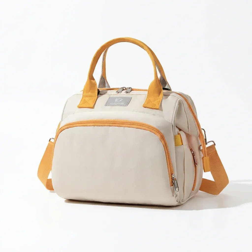 Sac à Lange à Bandoulière Sac à Langer Élégant – Le parfait équilibre entre style et fonctionnalité