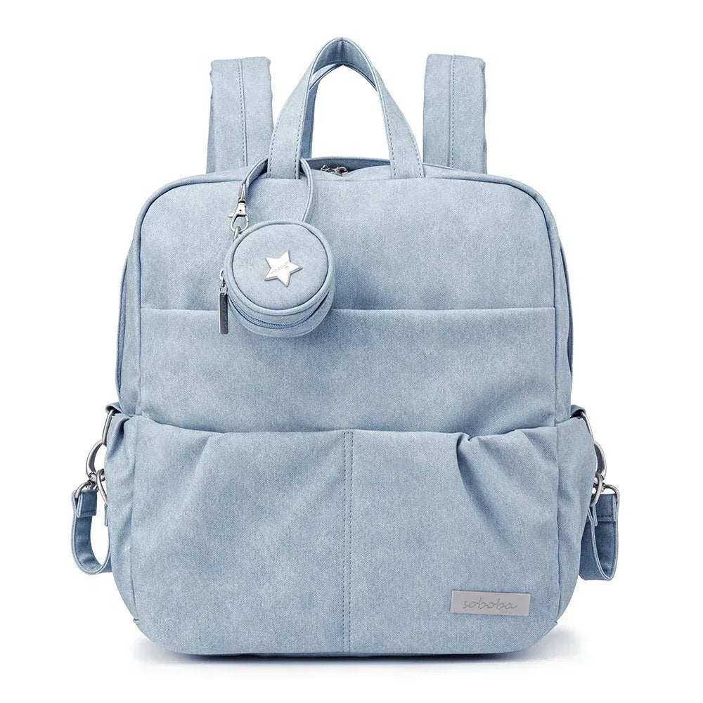 Sac à Dos à Langer Sac à Langer Cuir PU – Élégant, Imperméable et Ultra-Organisé