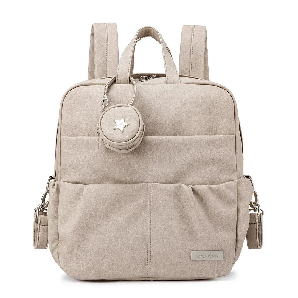 Sac à Dos à Langer Sac à Langer Cuir PU – Élégant, Imperméable et Ultra-Organisé