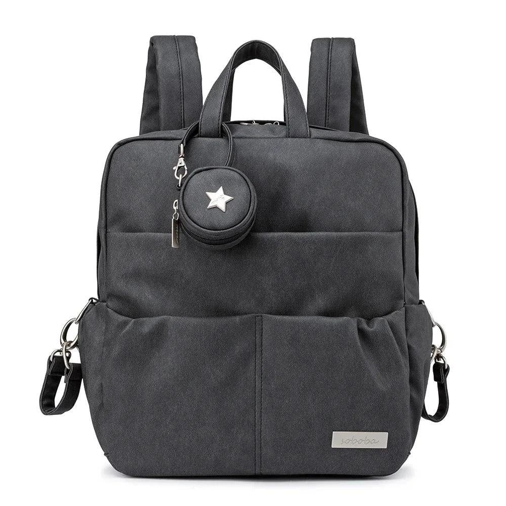 Sac à Dos à Langer Sac à Langer Cuir PU – Élégant, Imperméable et Ultra-Organisé