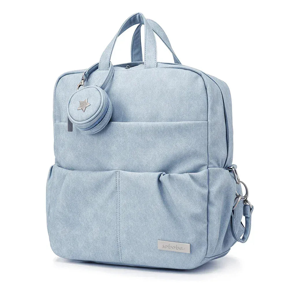 Sac à Dos à Langer Sac à Langer Cuir PU – Élégant, Imperméable et Ultra-Organisé