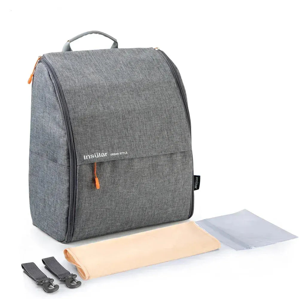 Sac à Dos à Langer Sac à Langer Ergonomique Léger avec Ouverture Large et Grand Volume