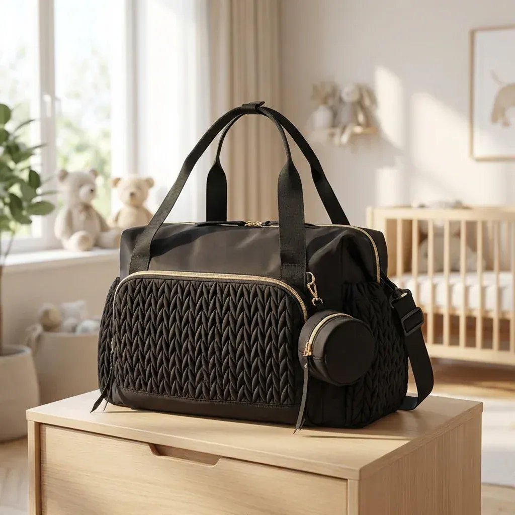 Sac à Lange à Bandoulière Sac à Langer Grande Capacité 29L Waterproof