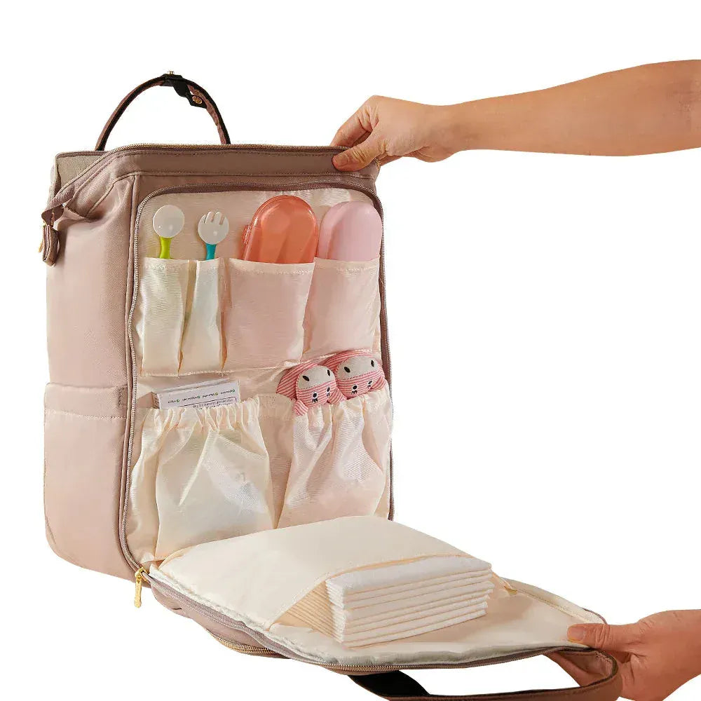 Sac à Dos à Langer Sac à Langer Grande Ouverture – Grande Capacité, Waterproof, Multifonction
