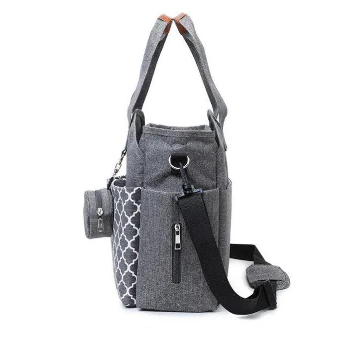 Sac à Lange à Bandoulière Sac à Langer Jumeaux Grand Format – Organisation Intelligente & Confort au Quotidien