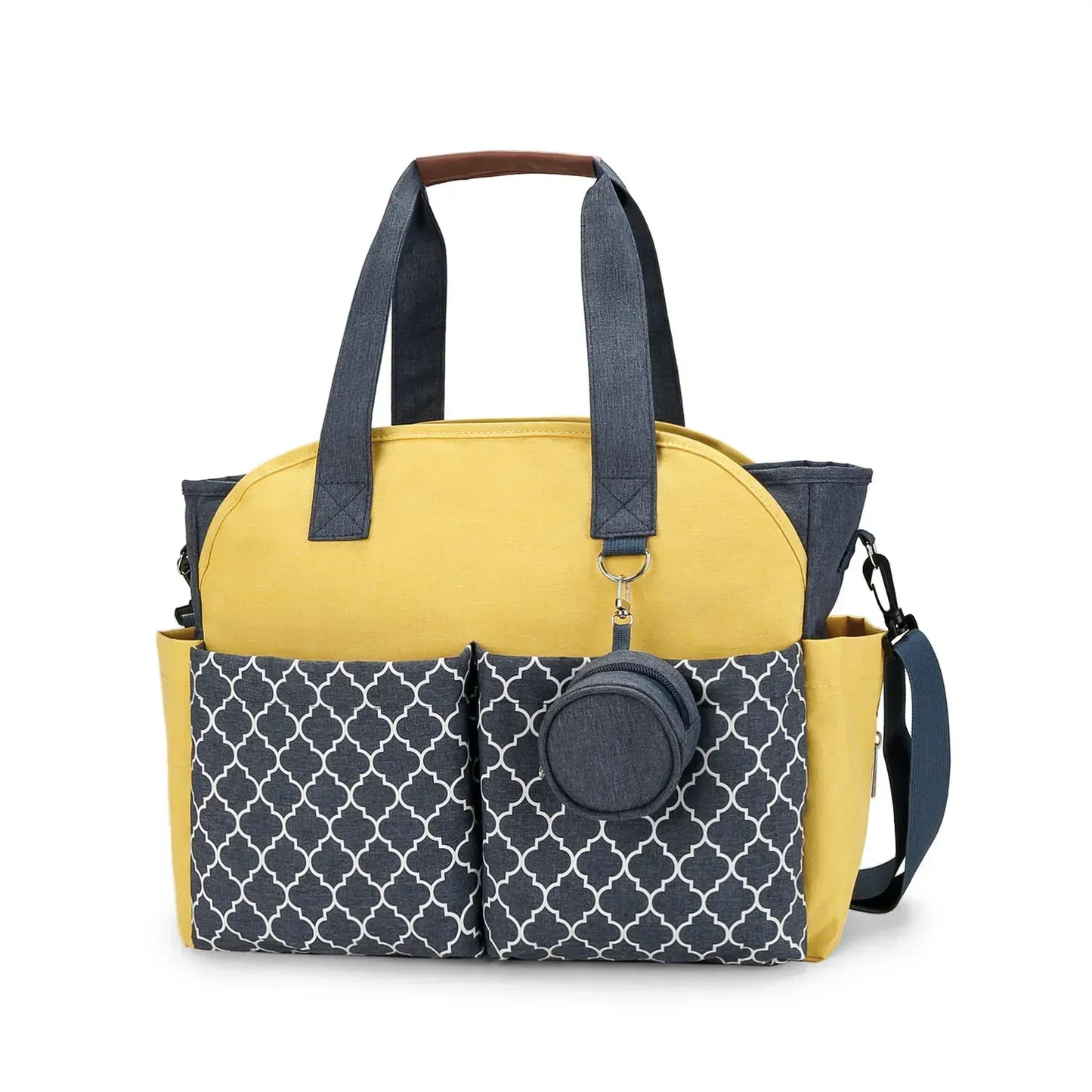 Sac à Lange à Bandoulière Sac à Langer Jumeaux Grand Format – Organisation Intelligente & Confort au Quotidien