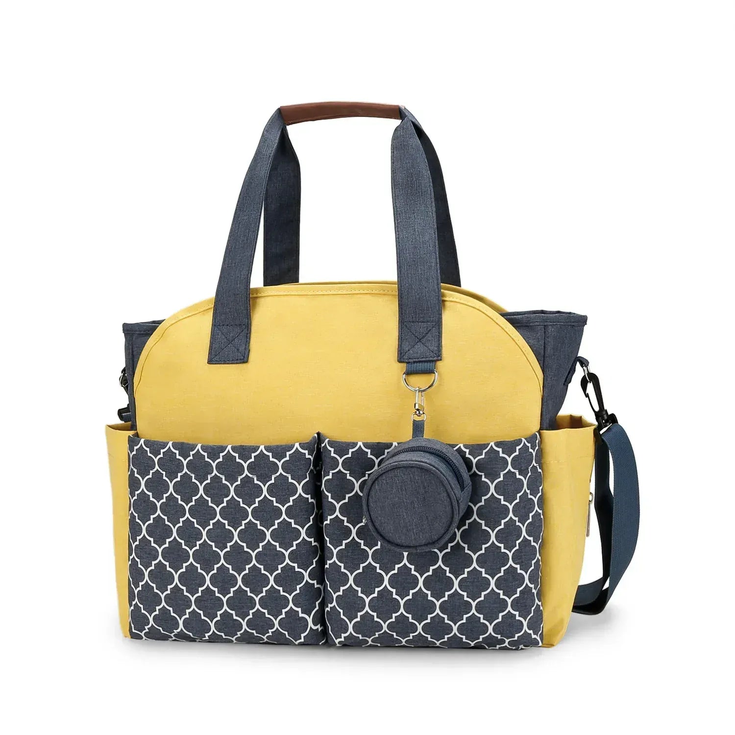 Sac à Lange à Bandoulière Sac à Langer Jumeaux Grand Format – Organisation Intelligente & Confort au Quotidien