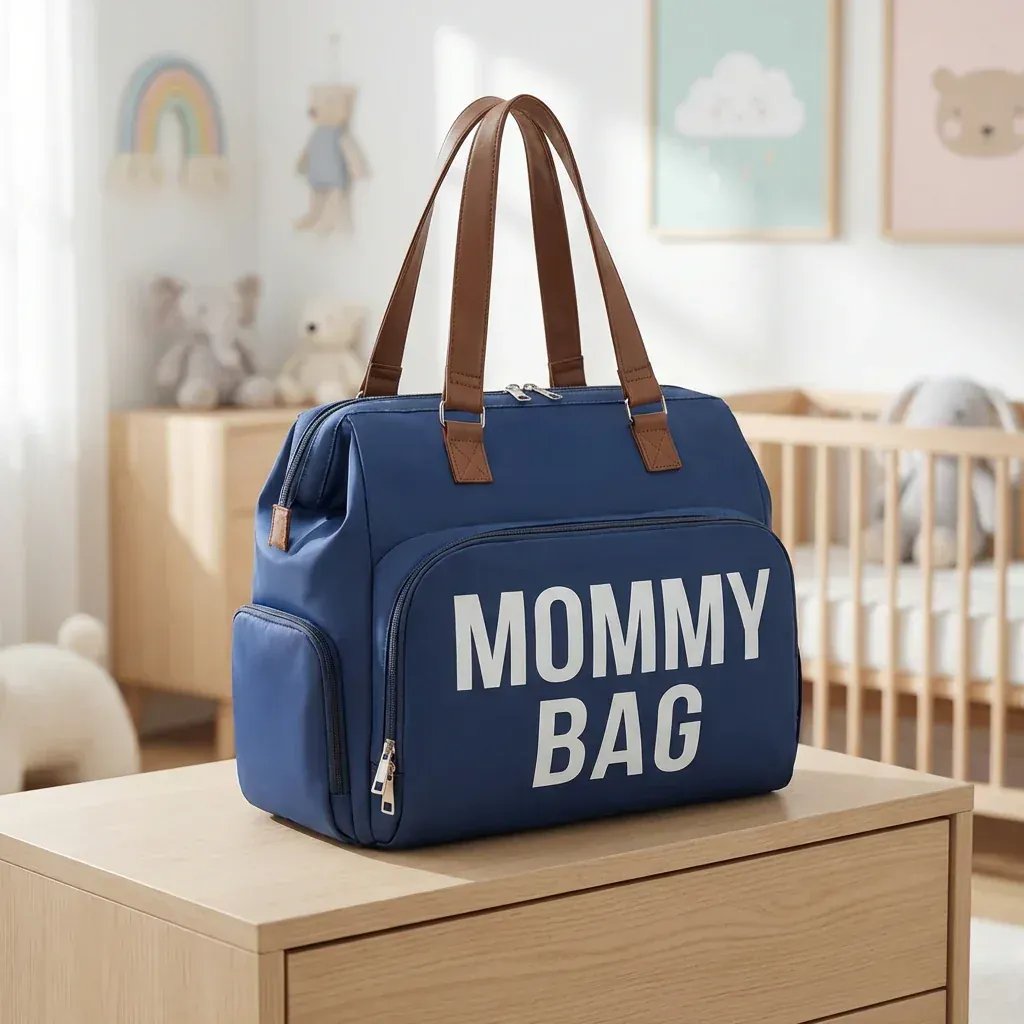 Sac à Lange à Bandoulière Sac à Langer Mommy Bag Grande Capacité – Pratique, Tendance et Multifonction