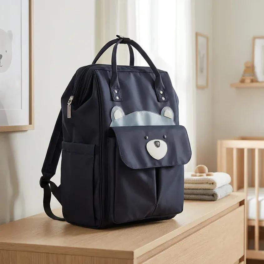 Sac à Dos à Langer Sac à Langer Motif – Sac Bébé Tendance, Pratique et Parfaitement Organisé