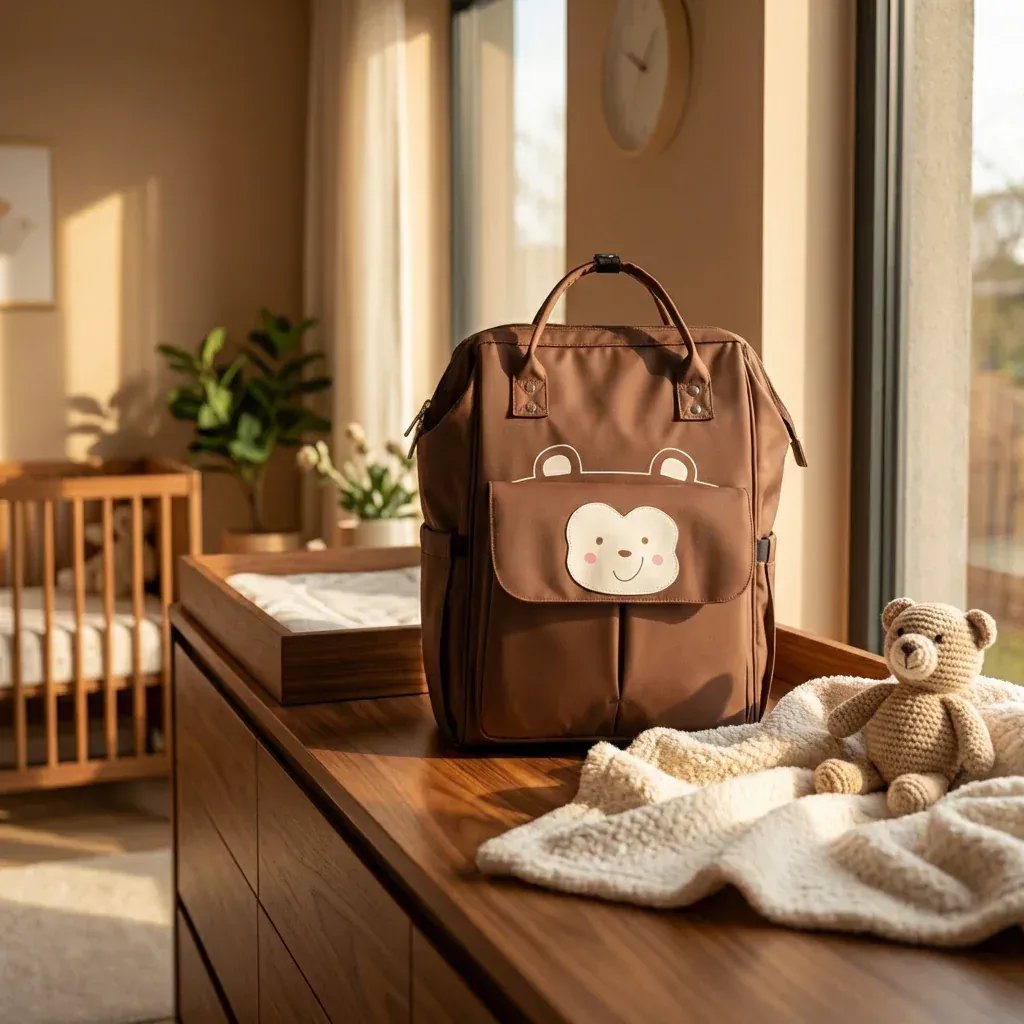 Sac à Dos à Langer Sac à Langer Motif – Sac Bébé Tendance, Pratique et Parfaitement Organisé