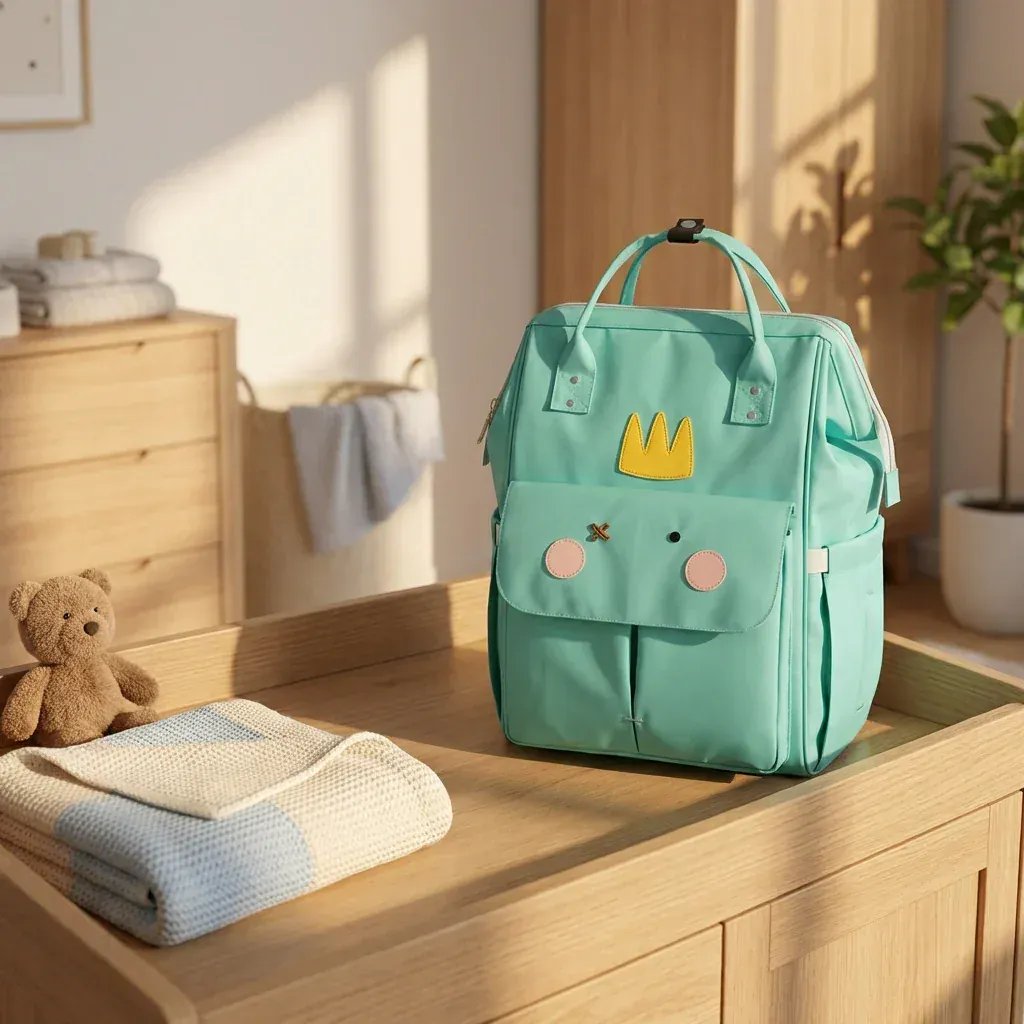 Sac à Dos à Langer Sac à Langer Motif – Sac Bébé Tendance, Pratique et Parfaitement Organisé