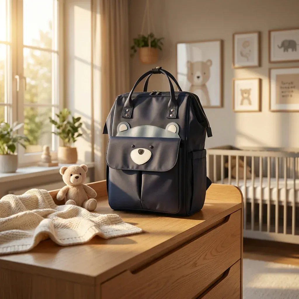 Sac à Dos à Langer Sac à Langer Motif – Sac Bébé Tendance, Pratique et Parfaitement Organisé