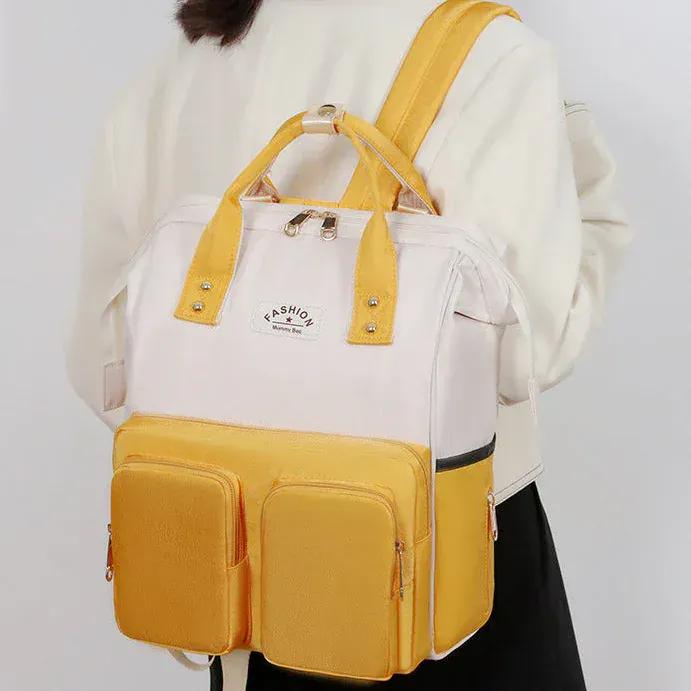 Sac à Dos à Langer Sac à Langer Multifonction – Grand Rangement & Confort Waterproof