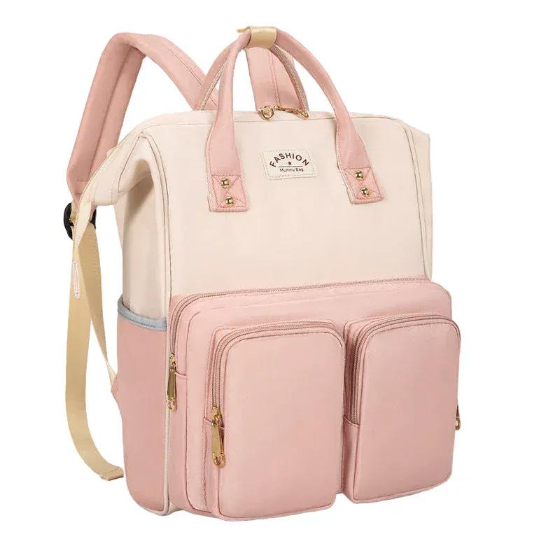 Sac à Dos à Langer Sac à Langer Multifonction – Grand Rangement & Confort Waterproof