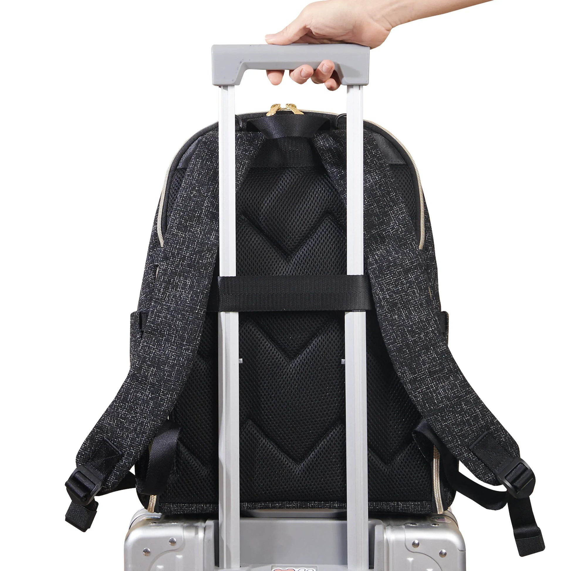 Sac à Dos à Langer Sac à Langer Luxe Multifonction – Élégant, Spacieux et Ultra Pratique