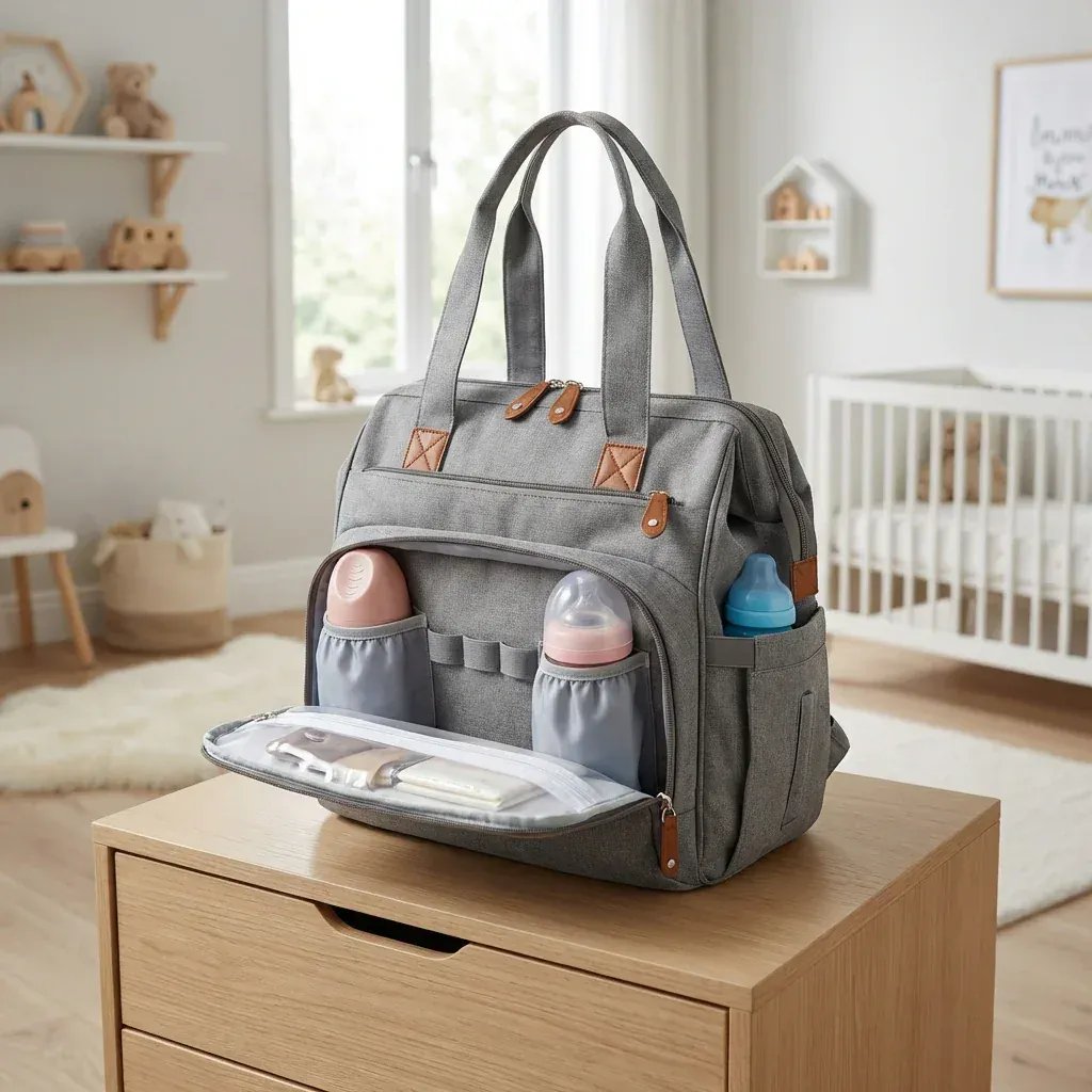 Sac à Dos à Langer Sac à Langer Multipoche Grande Capacité Waterproof