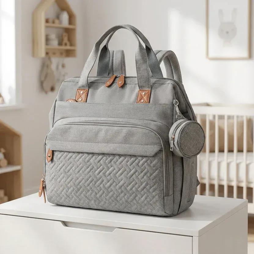 Sac à Dos à Langer Sac à Langer Multipoche Grande Capacité Waterproof