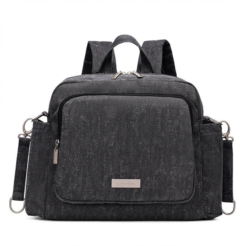Sac à Dos à Langer Sac à Langer Nouveau-Né Compact et Multifonction avec Attache Poussette