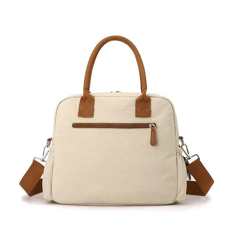 Sac à Lange à Bandoulière Sac à Langer Personnalisable avec Prénom – Pratique, Élégant et Multifonction