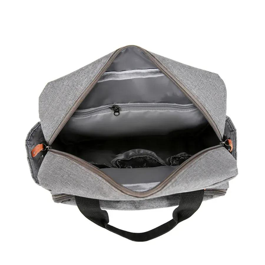 Sac à Lange à Bandoulière Sac à Langer Pratique – Compact, Léger et Organisé pour Sorties Bébé
