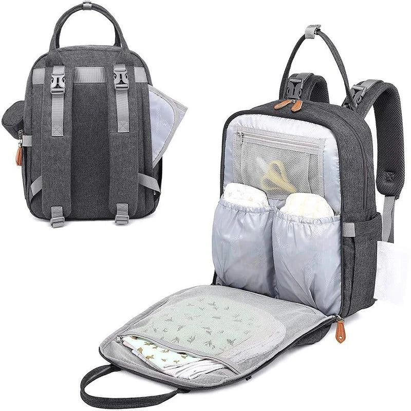 Sac à Dos à Langer Sac à Langer Premium Ergonomique avec Grand Volume et Rangements Isothermes