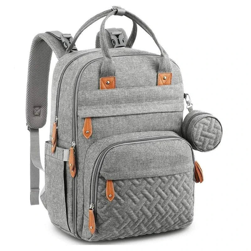 Sac à Dos à Langer Sac à Langer Premium Ergonomique avec Grand Volume et Rangements Isothermes