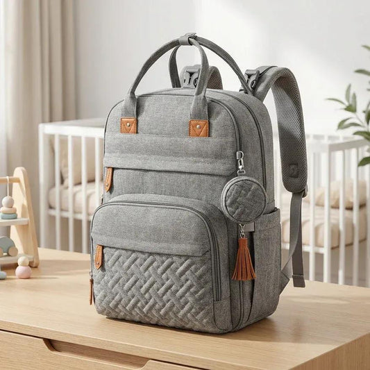 Sac à Dos à Langer Sac à Langer Premium Ergonomique avec Grand Volume et Rangements Isothermes