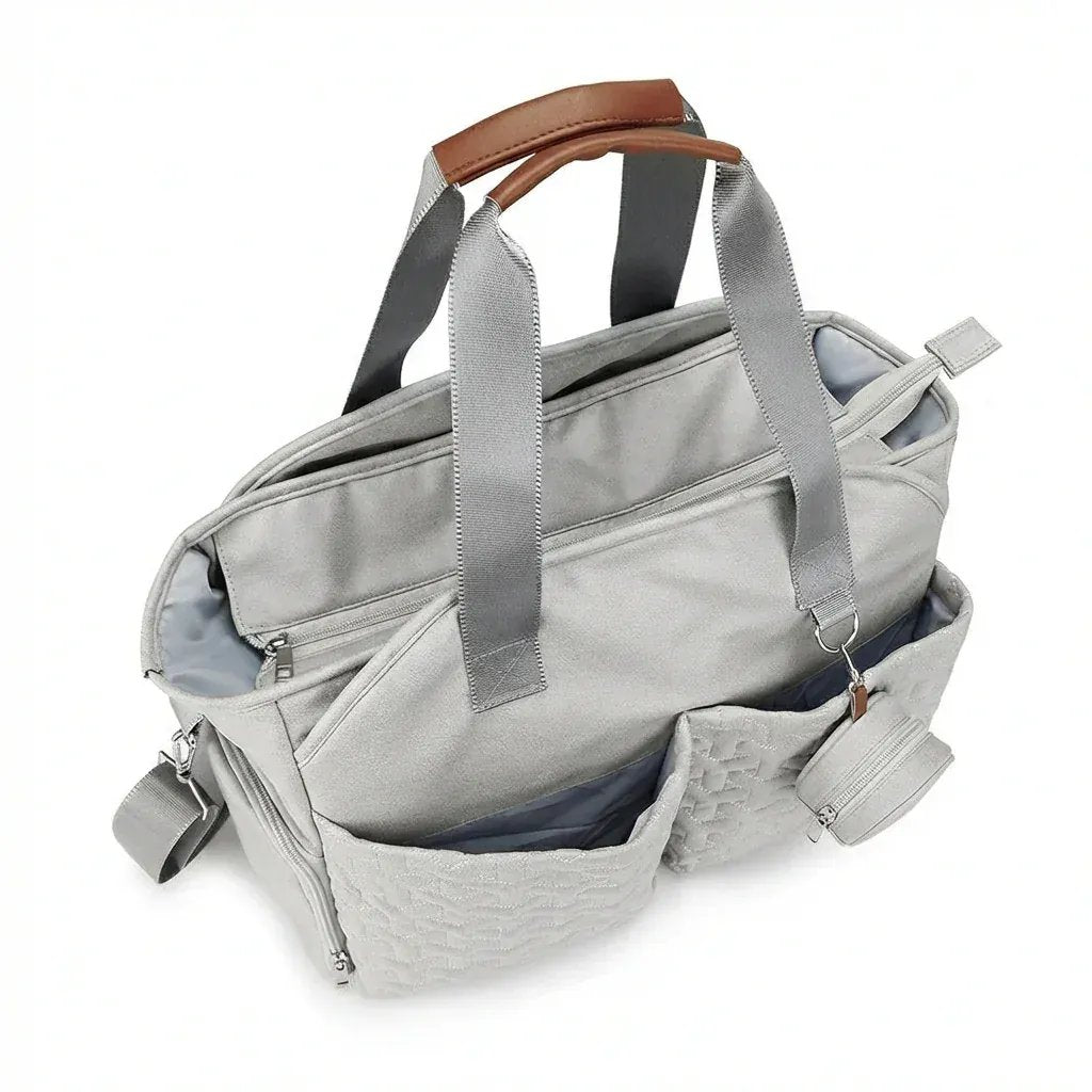 Sac à Lange à Bandoulière Sac à Langer Range Couche Grande Capacité et Ultra Organisé