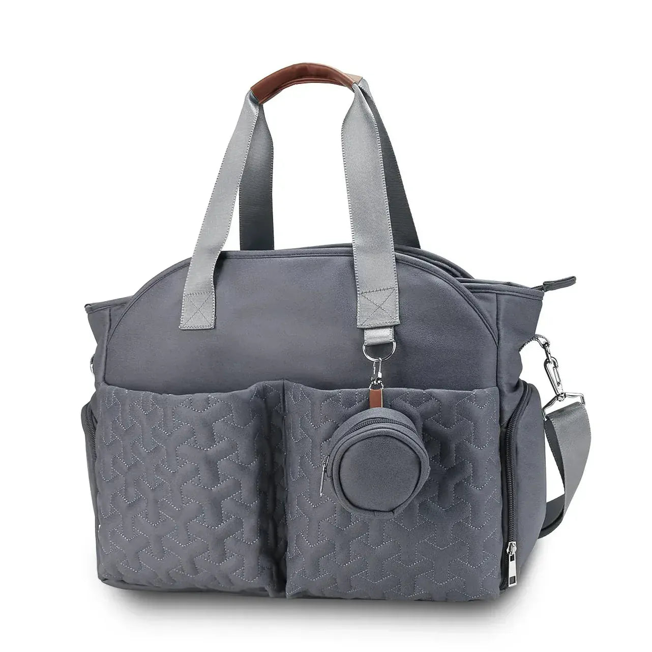 Sac à Lange à Bandoulière Sac à Langer Range Couche Grande Capacité et Ultra Organisé