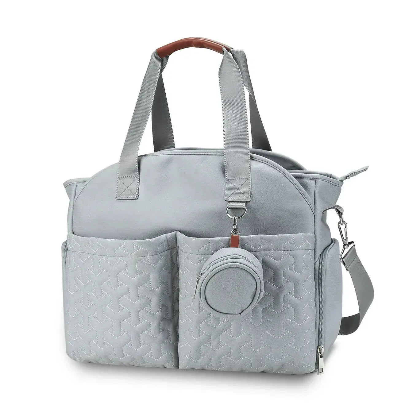 Sac à Lange à Bandoulière Sac à Langer Range Couche Grande Capacité et Ultra Organisé