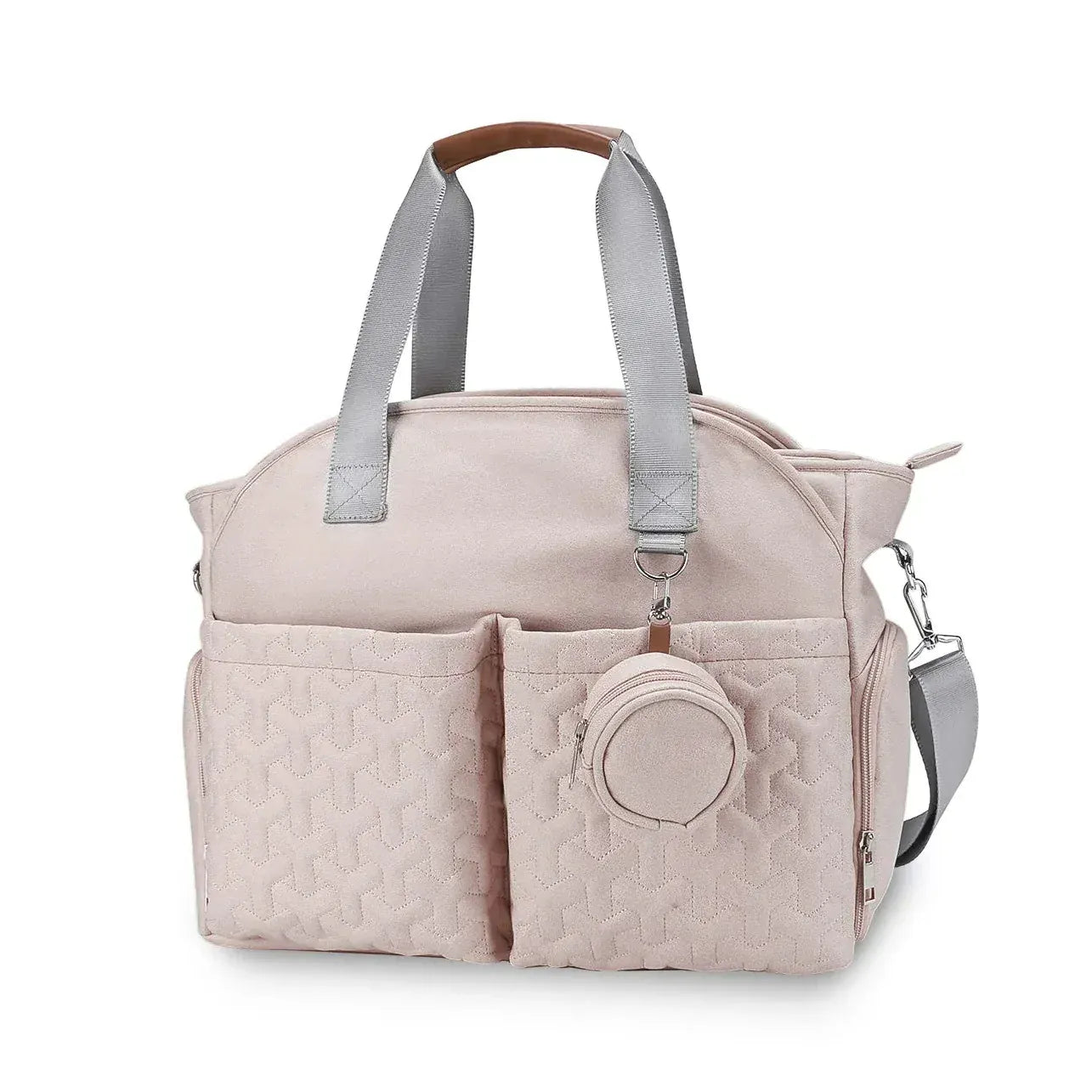 Sac à Lange à Bandoulière Sac à Langer Range Couche Grande Capacité et Ultra Organisé