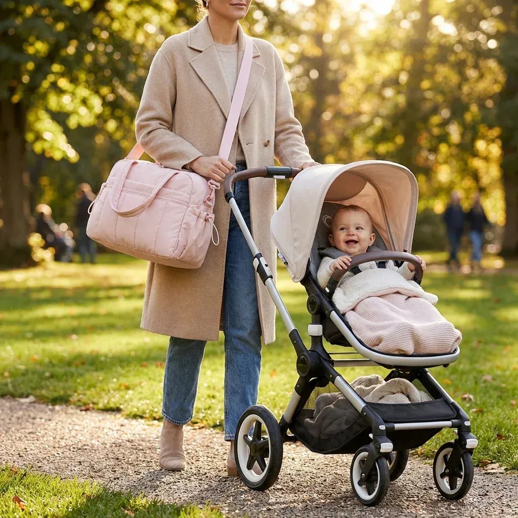 Sac à Lange à Bandoulière Sac à Langer Rapport Qualité Prix Pratique et Fonctionnel Grande Capacité