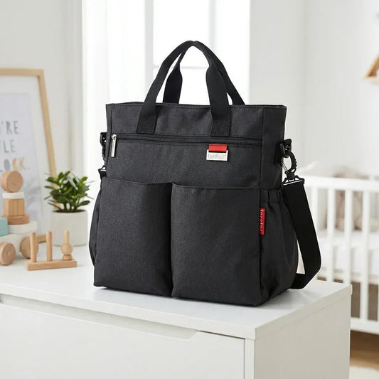 Sac à Lange à Bandoulière Sac à Langer Tote Bag Pratique et Élégant pour Parents Modernes