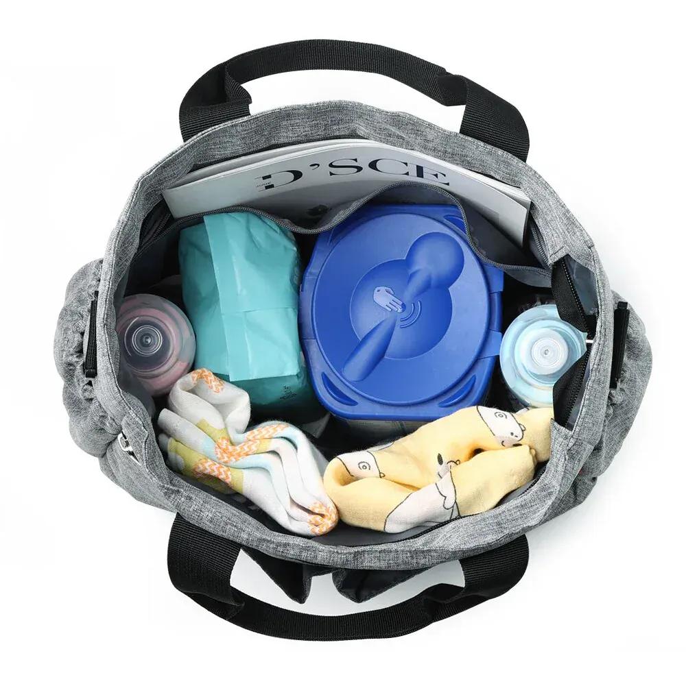 Sac à Lange à Bandoulière Sac à Langer Tote Bag Pratique et Élégant pour Parents Modernes