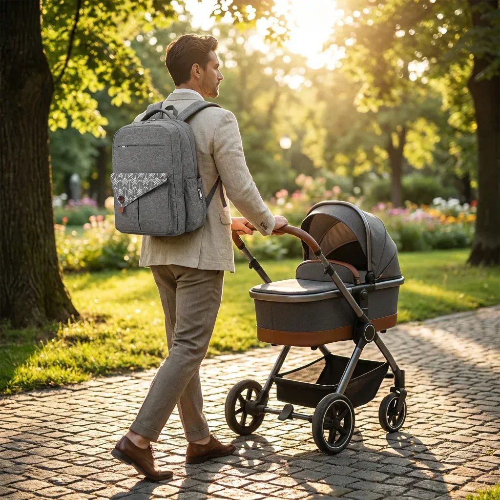 Sac à Dos à Langer Sac à Langer Voyage – Sac Bébé Grande Capacité pour Voyager en Toute Sérénité