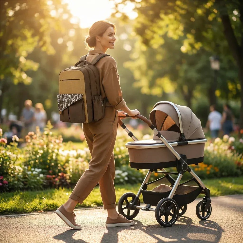 Sac à Dos à Langer Sac à Langer Voyage – Sac Bébé Grande Capacité pour Voyager en Toute Sérénité